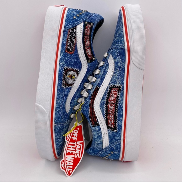 Vans Old Skool x Cobra Kai 'Eagle Fang Karate' Women Sneakers - Size: 9 - Picture 8 of 16